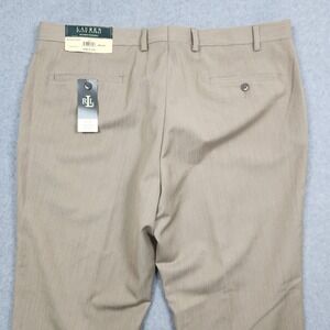 Lauren Ralph Lauren Pants Men's Size 38x30 Beige Flat Front Dress Business NEW